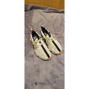 SOREL Women's Sneakers Size 9 White Black Orange Athletic Lace Up Running Shoes